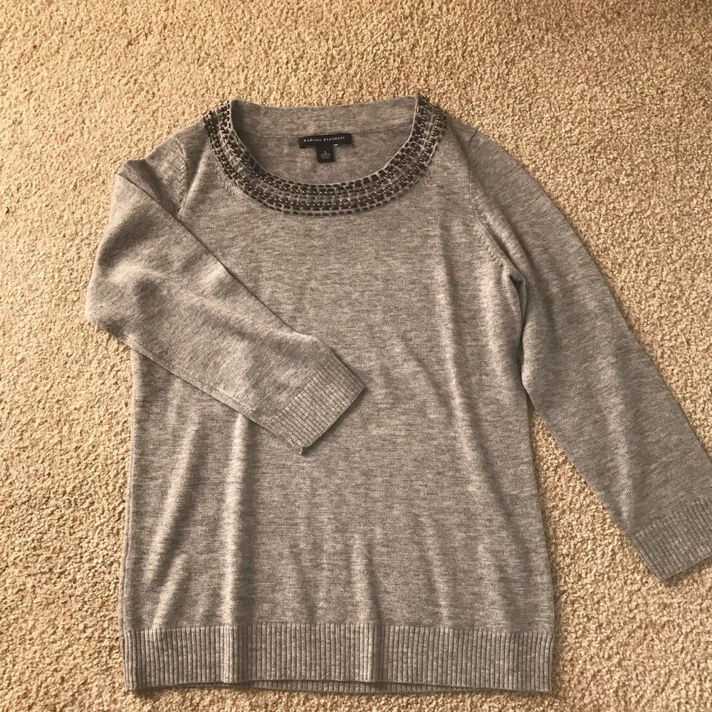 3/4 sleeve Banana Republic Sweater